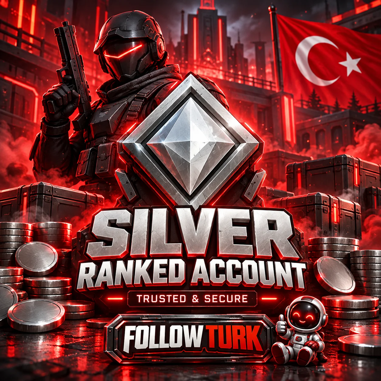 Turquia - Conta Prata TR - FollowTurk
