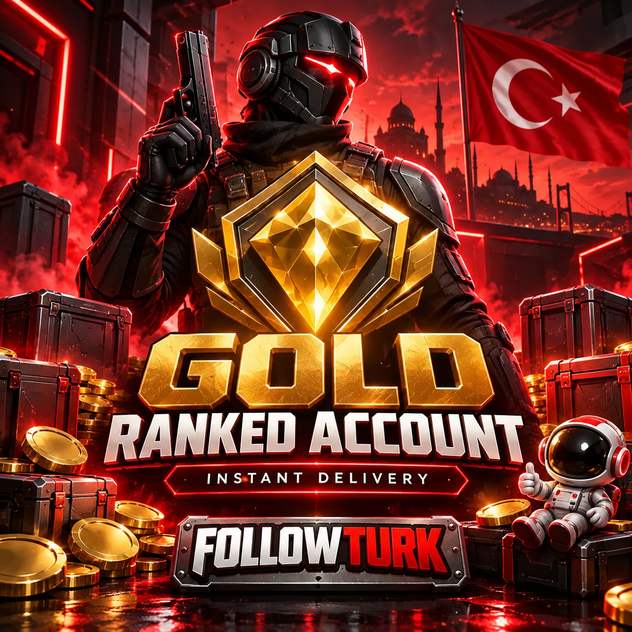 Turquia - Conta Gold TR - FollowTurk
