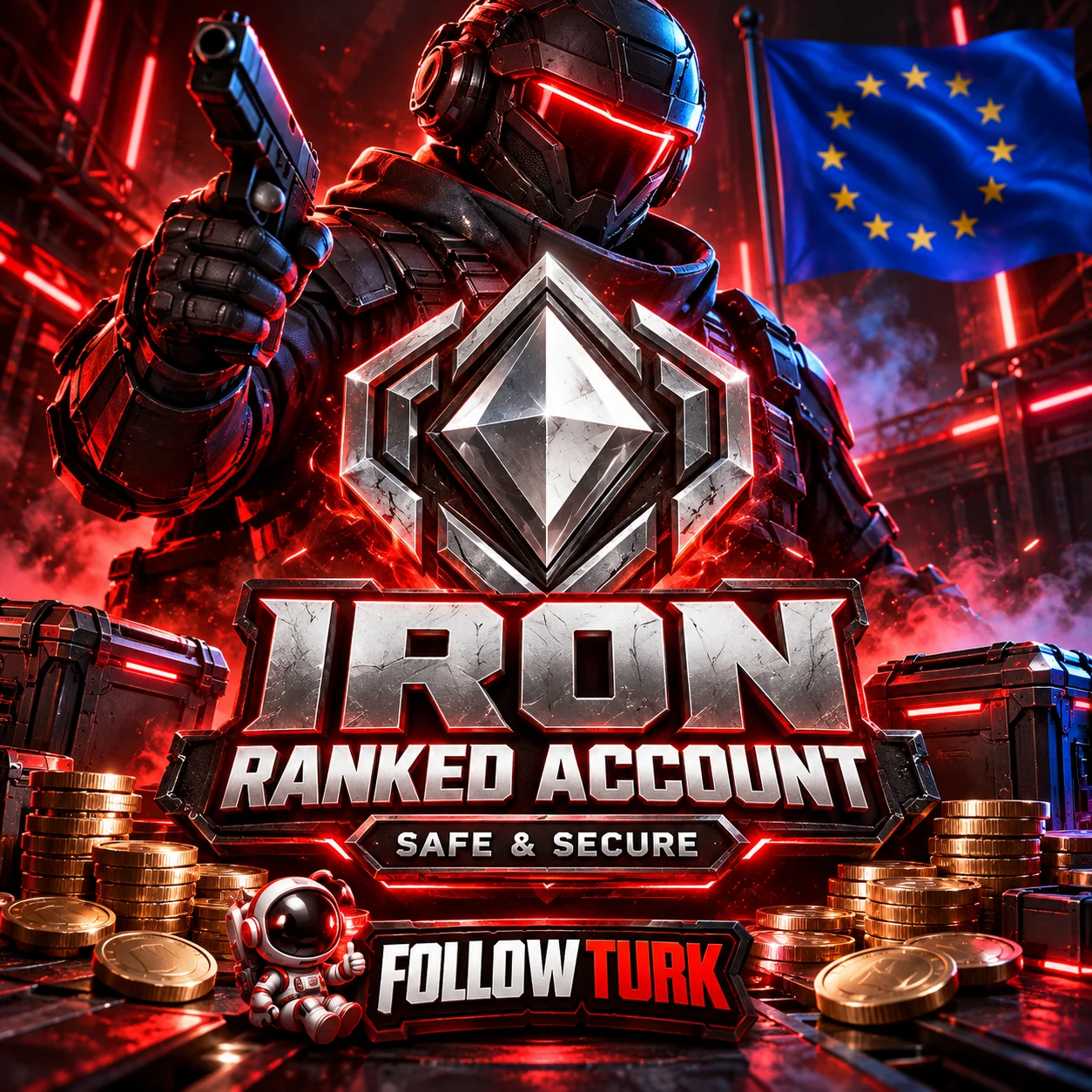 Europa - Conta Iron EU - FollowTurk
