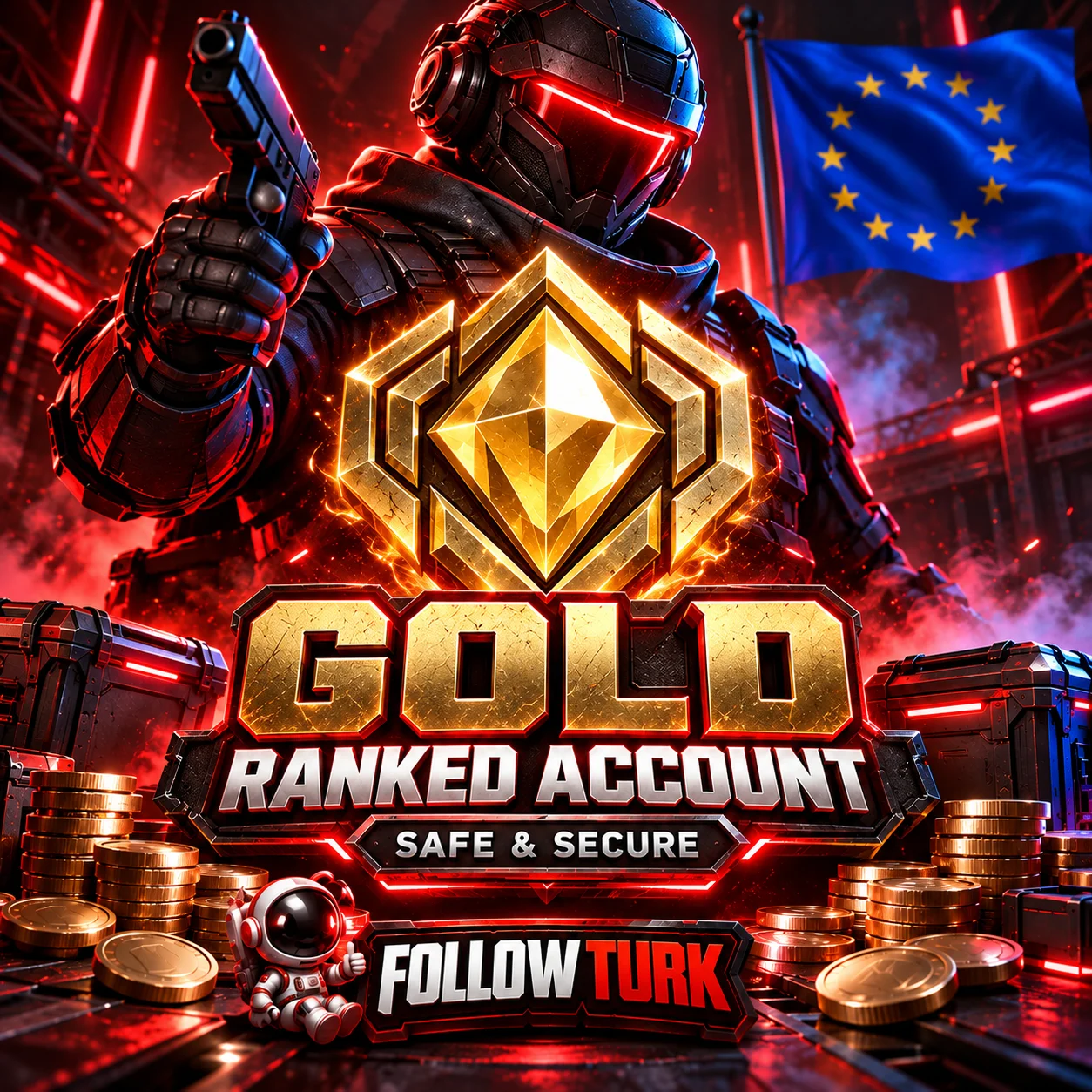 Europa - Conta Gold EU - FollowTurk
