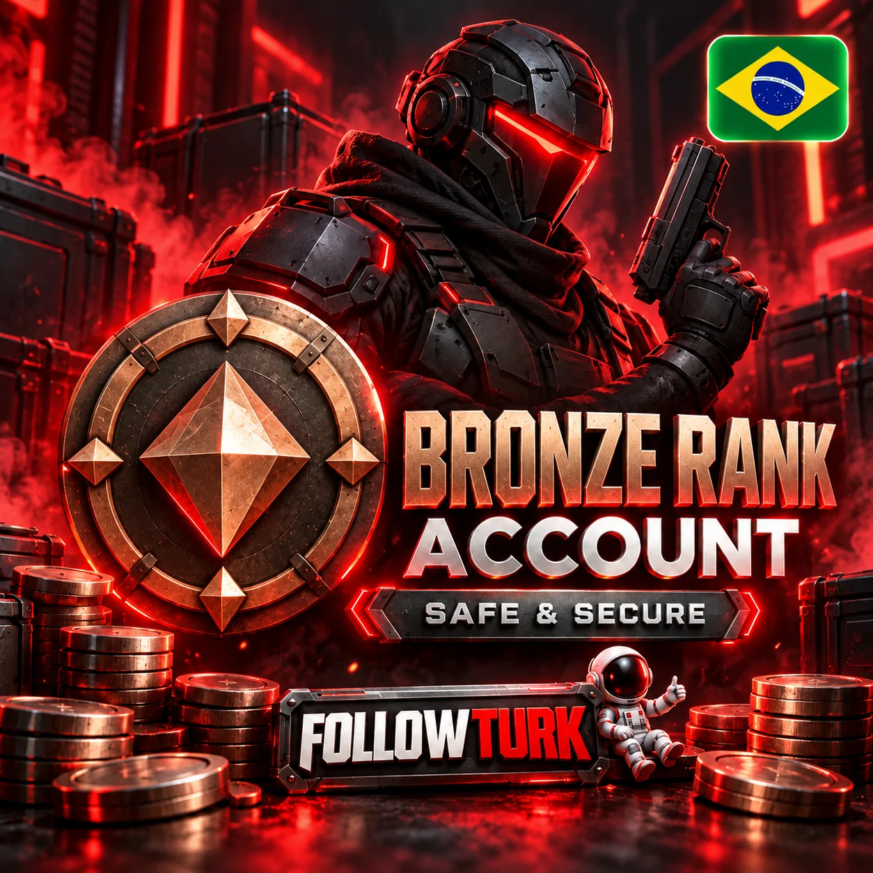 Brasil - Conta Bronze BR - FollowTurk