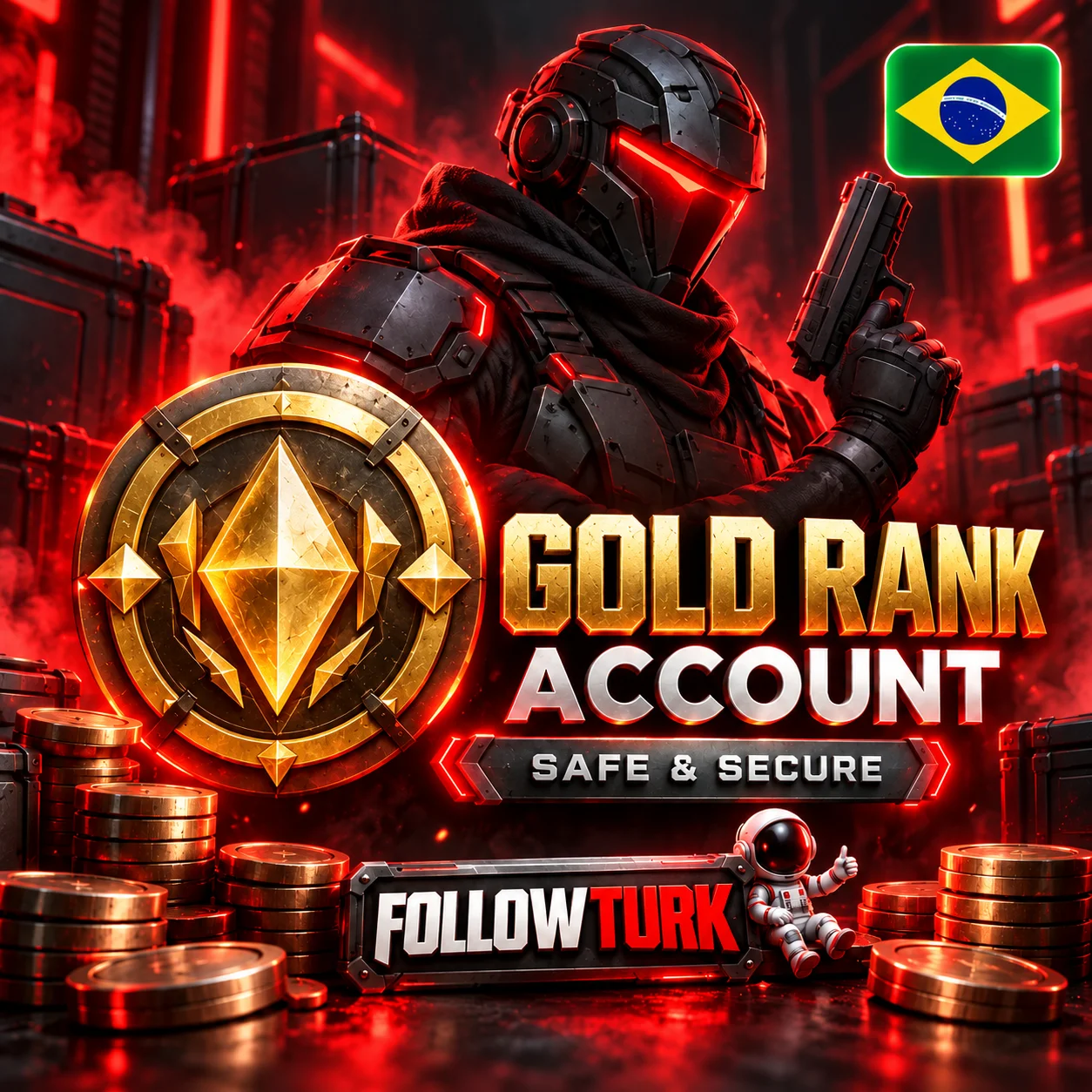 Brasil - Conta Gold BR - FollowTurk