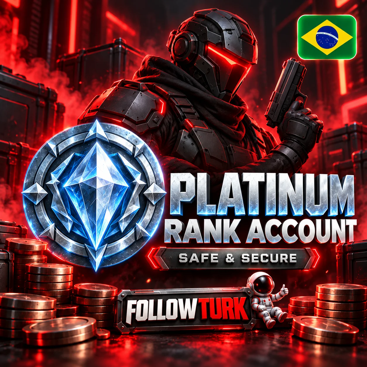 Brasil - Conta Platina BR - FollowTurk