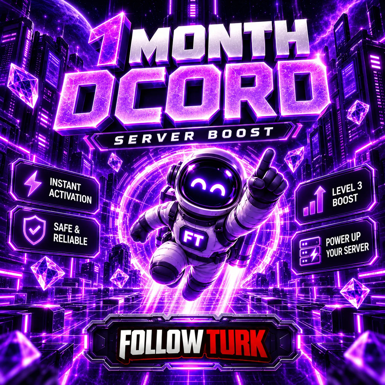 Boost DC por 1 Mês
