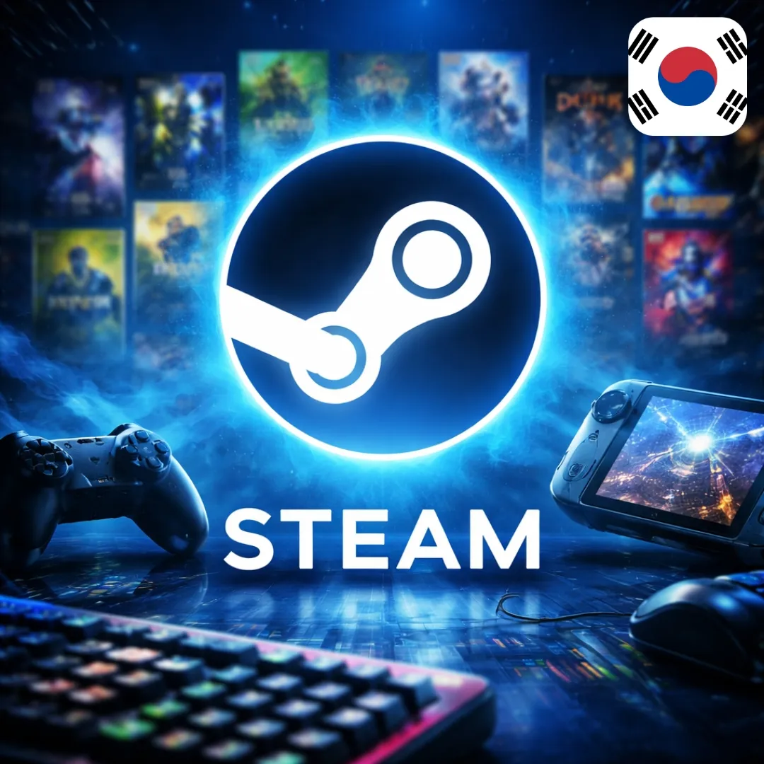 Cartão Presente Steam KRW (Coreia) - FollowTurk