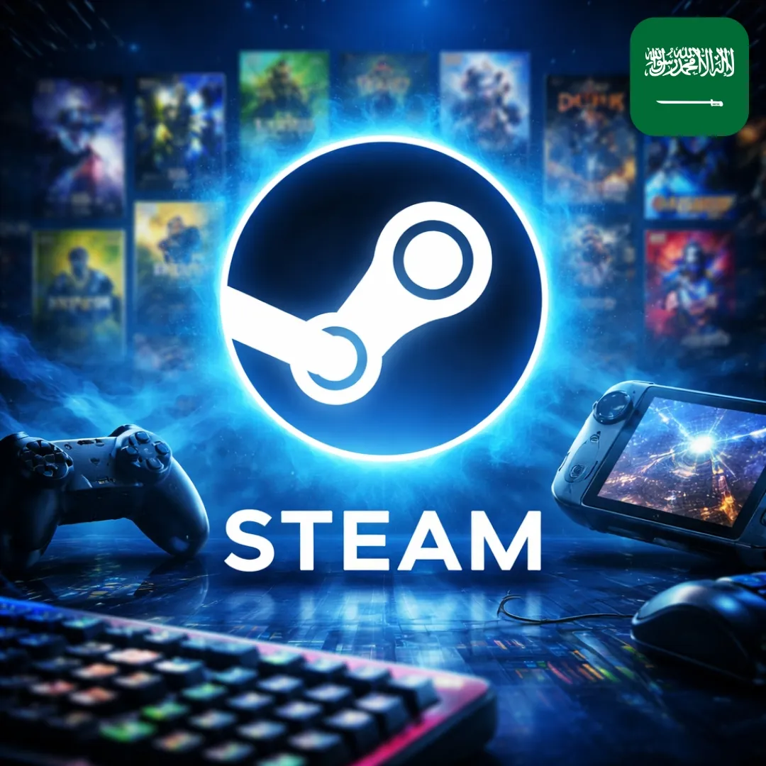 Steam - Cartão Presente SAR (Arábia Saudita) - FollowTurk