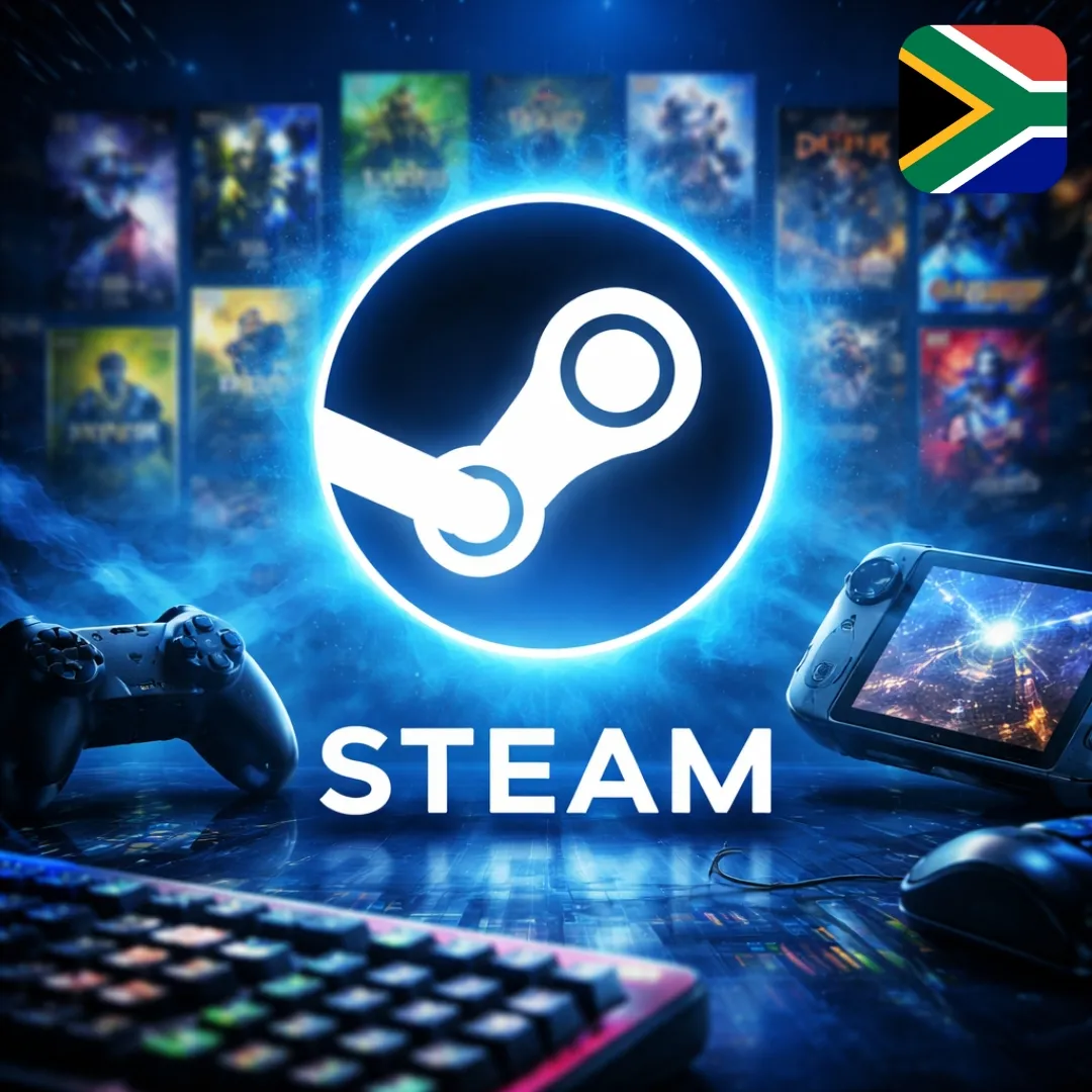 Steam - ZAR (Cartão Presente África do Sul) - FollowTurk